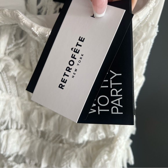 Retrofete Irini maxi Dress in White Size Small NEW! New with tags! - Picture 5 of 12